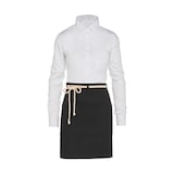 thumbnail of CORSICA - Cord Bistro Apron with Pocket: One Size / Enamel Blue