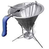 thumbnail of Hendi Garniertrichter Profi Line, Ø 19 x 22 cm, ABS/Edelstahl, ergonomischer Griff, geschirrspülergeeignet, für Sossen und Fondant, silber