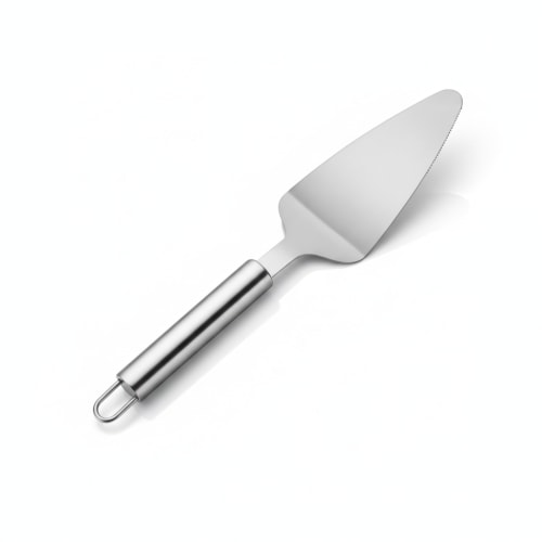 espátula para bolo em aço inoxidável - 241X51mm - Equipementpro