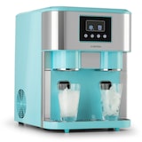 thumbnail of Eiszeit Crush Eiswürfelmaschine 2 Größen Crushed Ice Türkis