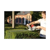 thumbnail of Tagliasiepi elettrico 600W Doppia lama 55 cm Impugnatura ergonomica girevole Freno elettrico IKRA