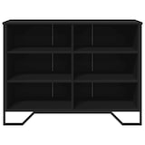 thumbnail of Helloshop26 - Buffet Sideboard Kommode Schrank Aufbewahrungseinheit Organizer für Küche Wohnzimmer Lounge 101 x 35,5 x 74,5 cm 02_0035812