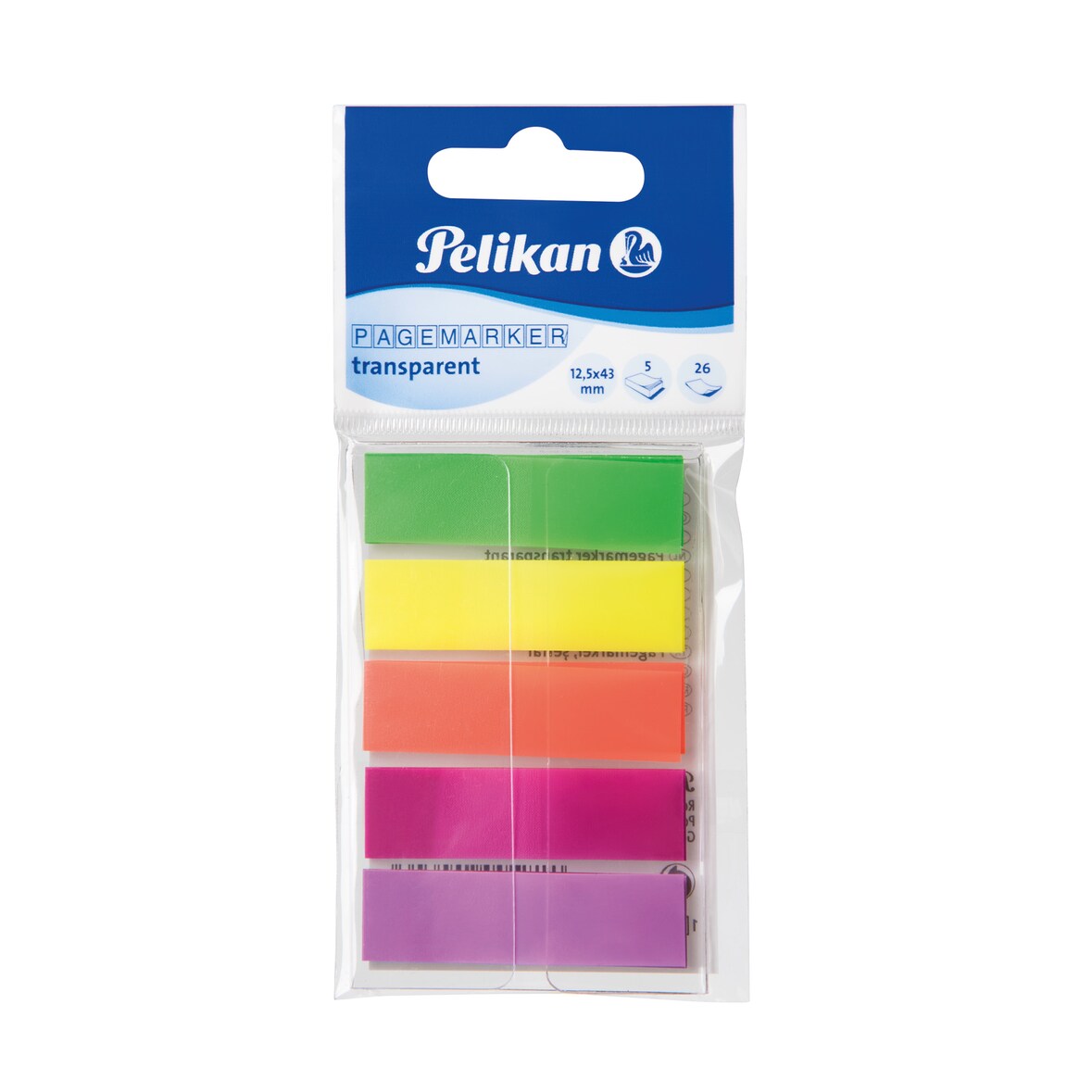 Pelikan Pagemarker transp.N132 5x12,5x43mm 130 Blatt