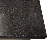 thumbnail of Skyrainbow SNACK-Line, Kalte Theke, 4x GN1/1, Granit Star Galaxy schwarz, 153x82x85.5 Glasaufbau Klarglas ohne Zwischenablage, H=396mm
