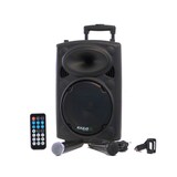 thumbnail of Enceinte Active DJ IBIZA PORT10VHF-BT Karaoké mobile 500W USB/MP3 + 2 Mini strobes Lytor SONO DJ PA FETE SOIREE