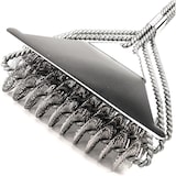 thumbnail of Tarrington House Barbecueborstel 3 in 1, roestvrij staal/verzinkt draad/kunststof, 44 cm, zwart