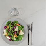 thumbnail of RestooTab - Tisch Bistrot Ø70cm Dekor Marmor paros