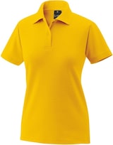 thumbnail of Damenpoloshirt Fb. gelb Gr. L : 65% Baumwolle 35% Polyester 220 g/m² : gelb : L