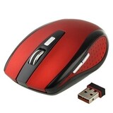 thumbnail of Souris Sans Fils Universelle Optique 2600 Dpi 2.4 Ghz USB Plug & Play Rouge YONIS