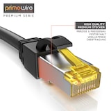 thumbnail of Primewire LAN-Kabel CAT.7, RJ-45 (Ethernet), Gigabit Ethernet S/FTP Netzwerkkabel, 10000 Mbit/s, Patchkabel - 1m