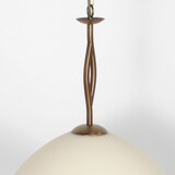 thumbnail of Steinhauer Pendelleuchte 1-fl. "Anthea" 4327BR Bronze + Creme