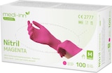 thumbnail of Medi-Inn Nitril Magenta - pink - puderfrei - Gr. S - 1000 Einmalhandschuhe