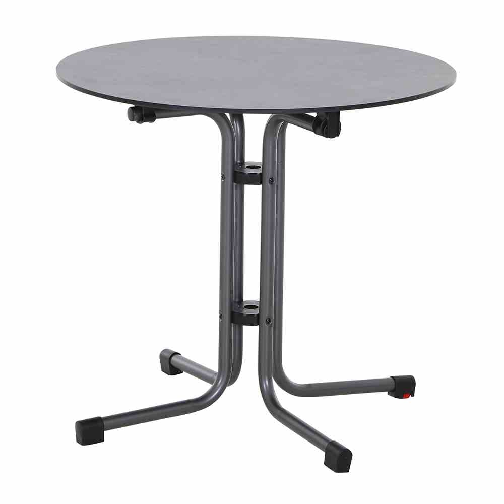 SIENA GARDEN  Sola Sola Klapptisch Ø 80 cm, anthrazit