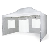 thumbnail of Kit 4 teli laterali di ricambio bianco per gazebo 3 X 4,5 richiudibile Market