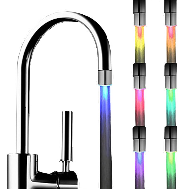 Embout Robinet Lumineux LED Changement Couleur Progressif Cuisine Multicolore YONIS