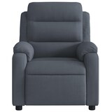 thumbnail of vidaXL Massagesessel Dunkelgrau Samt