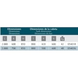 thumbnail of Fregadero de gran capacidad dos cubetas