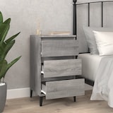 thumbnail of Table de chevet sonoma gris 40x35x70 cm bois d'ingénierie – Modèle Vision Nuit