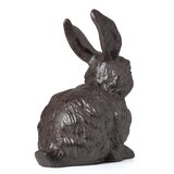thumbnail of Dekofigur Hase aus Gusseisen braun Antik-Look - Gartendeko Osterhase wetterfest für draußen -  für Garten Terrasse Balkon ca. 22x11x22 cm