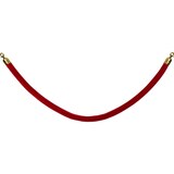 thumbnail of Saro Kordel mit rotem Samtüberzug für Absperrpfosten