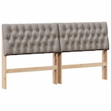 thumbnail of vidaXL Gepolstertes Kopfteil Taupe 180 cm Massives Kiefernholz