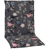 thumbnail of Saumauflage Niedriglehner Bregenz, grau mit Blümchen