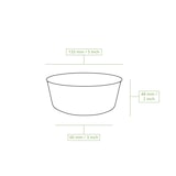 thumbnail of BIOZOYG 50 Stück runde Einwegschalen Palmblattschalen 275ml für Partys, umweltfreundliches Biogeschirr, Einmalgeschirr, biologisch abbaubar