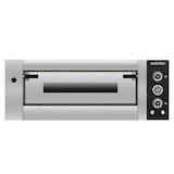 thumbnail of Horno de pizza electrico para 6 pizzas 34 cm Ø, 1 cámara 70 x 105 x 14 cm, rango temp.: 50-450°C, 8,8 kW, 400 V, 11451 Vaiotec