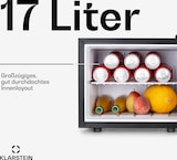 thumbnail of SecretHiding Mini-Kühlschrank 2 Ebenen 17Ltr. 26dB thermoelektrisch Schwarz
