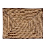 thumbnail of Bazar Bizar Set de table rectangulaire en rotin 30x40 cm naturel marron