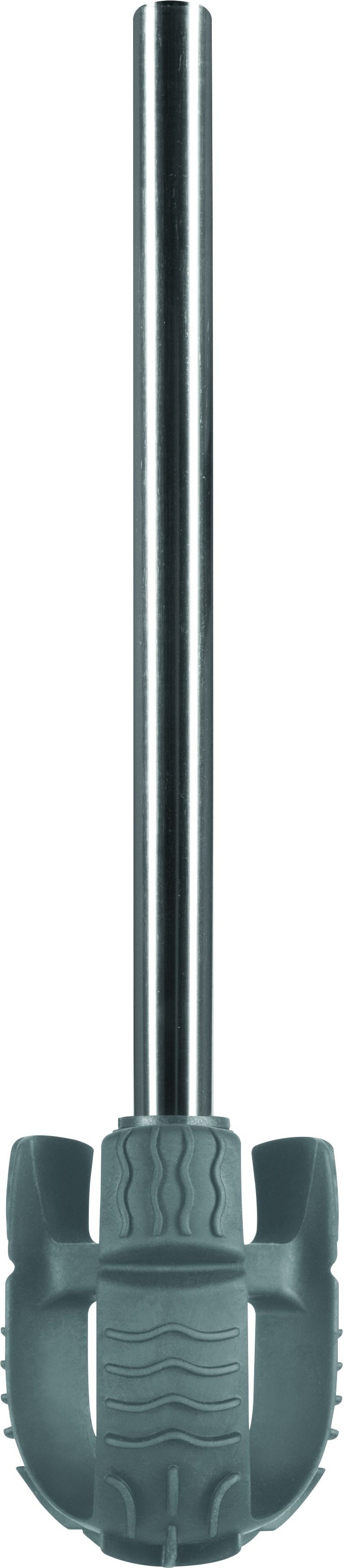 Spirella Silikon WC Bürste "JET" Ersatz Klobürste Innovativ, Flexibel, Hygienisch, Effektiv, Ergonomisch mit Sanitized Protection Silber