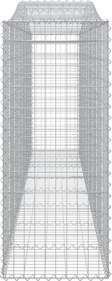 thumbnail of vidaXL Gabionen mit Hochbogen 5 Stk. 400x50x120/140cm Verzinktes Eisen