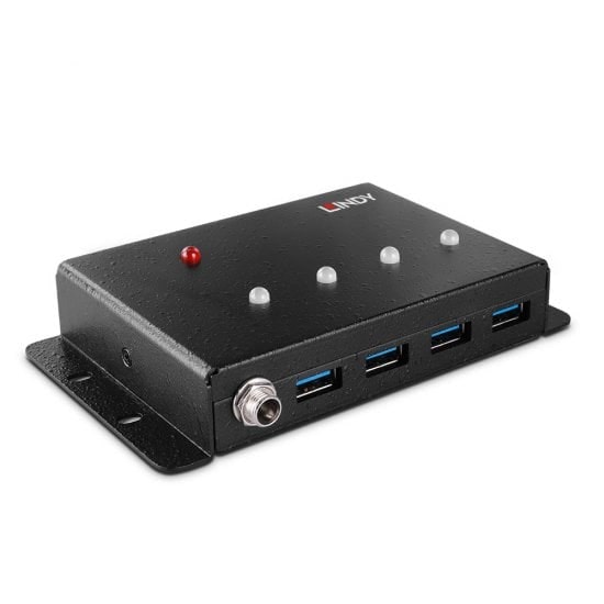 Lindy 43374 LINDY 4 Port USB 3.0 Metall Hub