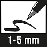 thumbnail of Permanentmarker 4-330-4-2 1-5mm sortiert 4 Stück