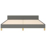 thumbnail of vidaXL Bedframe zonder matras stof donkergrijs 180x200 cm