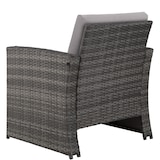 thumbnail of tectake Salon bas de jardin LUCQUES 4 places - gris/gris clair - 404918