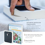 thumbnail of HMF 81001 Buchtresor Geldkassette mit Papierseiten, 26,5 x 19 x 4,2 cm, Kochbuch