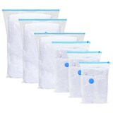 thumbnail of vidaXL Vacuüm opbergzakken 50 pcs Transparant en blauw 70 x 50 cm