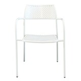 thumbnail of AVIIM poltrona da giardino impilabile in ferro colore Bianco