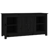 thumbnail of vidaXL TV-Schrank Schwarz 103x36,5x52 cm Massivholz Kiefer