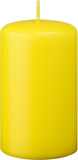 4er Adventskerzen, Adventskranz Kerzen Set Citron 10 x Ø 5 cm