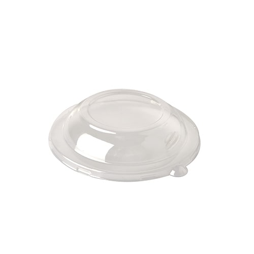 PAPSTAR 400 Dom-Deckel, PET rund Ø 15,5 cm · 3 cm klar