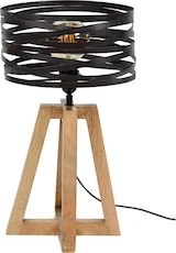 thumbnail of KAWOLA Tischleuchte DALIAN Tischlampe Holz/Metall schwarz