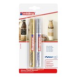 thumbnail of Edding Glanzlackmarker 750 2-4 mm gold+silber 2er-Blister