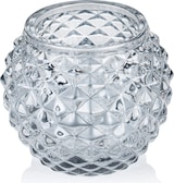 thumbnail of WAS Germany - Kerzenhalter Ball Smoke Grey YUYU, Ø 7,5 cm, Höhe 6 cm, Glas
