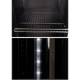 thumbnail of METRO PROFESSIONAL Slim Beverage Cooler GSC2133B, metallo/vetro, 39 x 47,5 x 188 cm, 133 L, raffreddamento statico, 200 W, chiudibile a chiave, nero