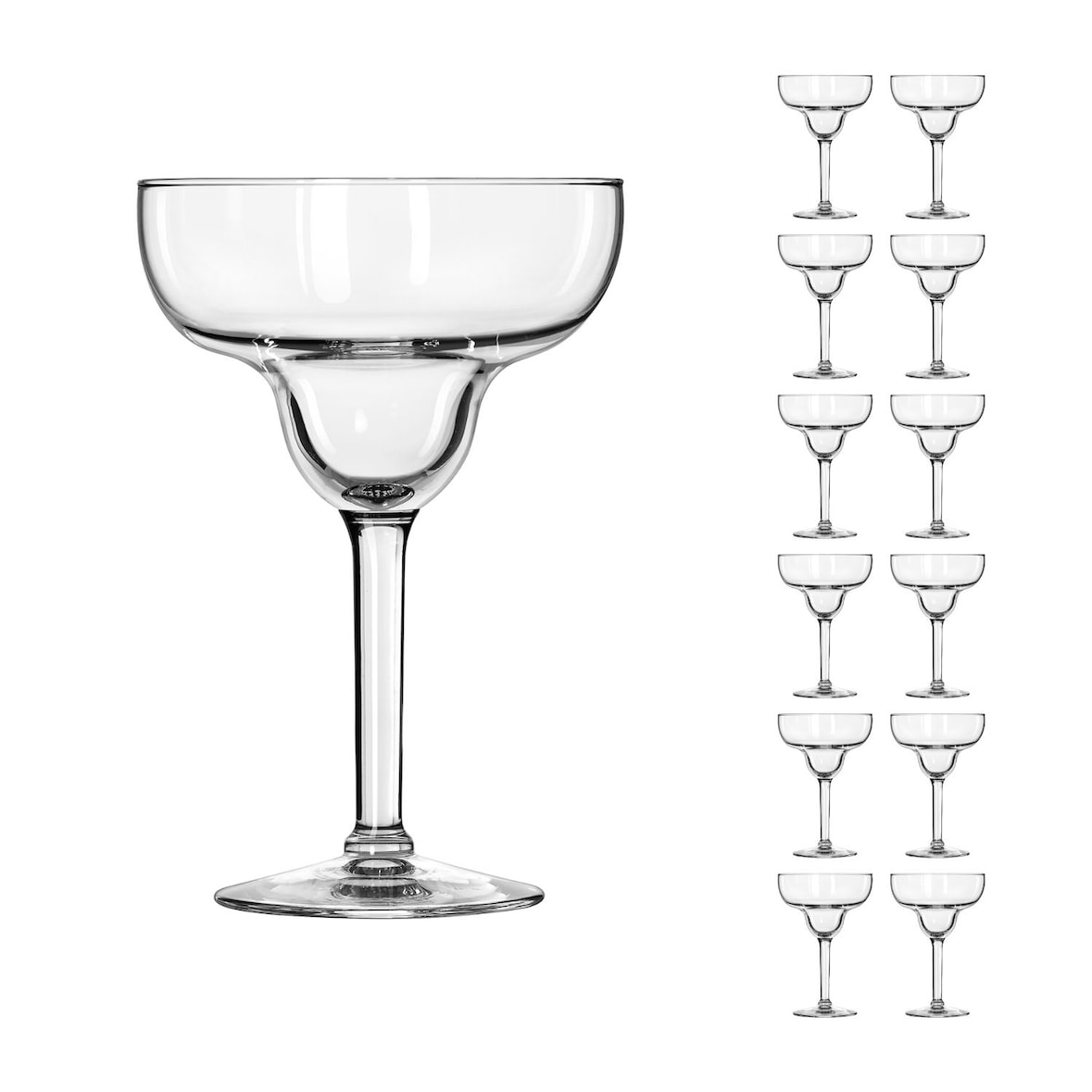 Libbey 12-delige set - Margaritaglas - CITATION - 436 ml Ø: 12,5 cm, H: 18 cm