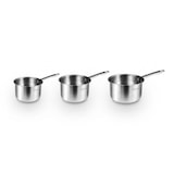 thumbnail of Lot De 3 Casseroles 14, 16 Et 18 Cm Bea Kitchencook