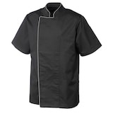 thumbnail of METRO PROFESSIONAL Veste de cuisine pour hommes, manches courtes, taille XXL, noir