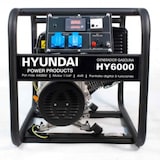 thumbnail of Generador HYUNDAI HY6000 gasolina monofásico